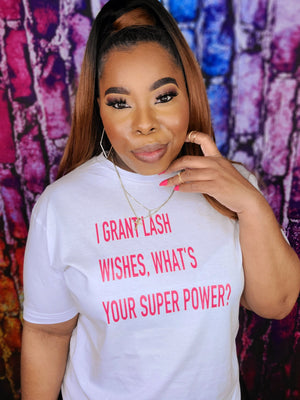 LASH WISHES TEE